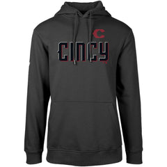 Cincinnati Reds Levelwear City Connect Podium Core Logo Pullover Hoodie Lifestyle