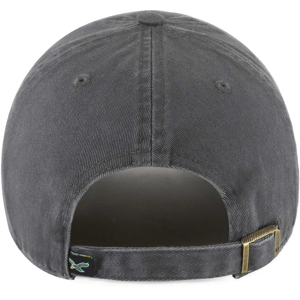 Philadelphia Eagles '47 Clean Up Adjustable Hat Charcoal - 47 brand