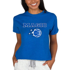 NBA - Orlando Magic Concepts Sport NBA Women's Concepts Mainstream Terry SS Top - Royal