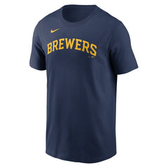 Rhys Hoskins Milwaukee Brewers Nike Fuse Name & Number T-Shirt discount