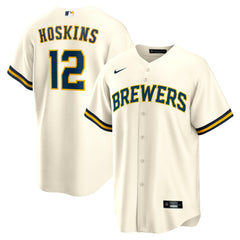 Rhys Hoskins Milwaukee Brewers Nike Home Replica Player Jersey for sale