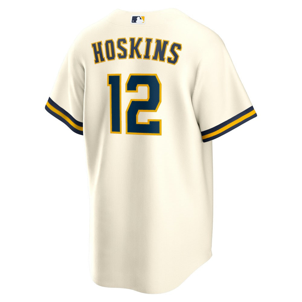 Rhys Hoskins Milwaukee Brewers Nike Home Replica Player Jersey for sale