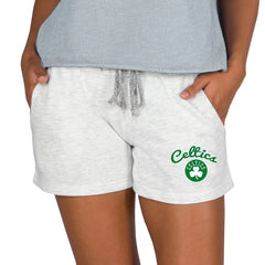 NBA - Boston Celtics Concepts Sport Women's Mainstream Terry Lounge Shorts - Cream
