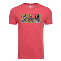 NBA - New Orleans Pelicans Sportiqe Comfy Tri-Blend T-Shirt - Red