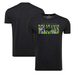 NBA - New Orleans Pelicans Sportiqe City Edition Comfy Tri-Blend T-Shirt - Heather Black