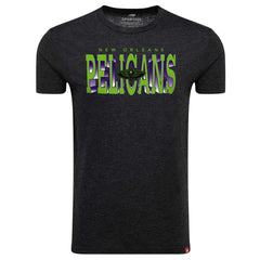 NBA - New Orleans Pelicans Sportiqe City Edition Comfy Tri-Blend T-Shirt - Heather Black