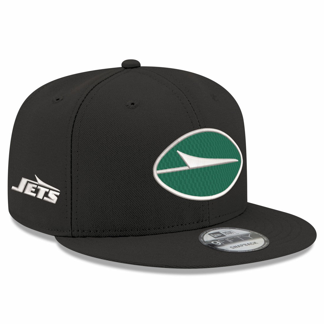 New York Jets New Era Standard 9FIFTY Snapback Hat Black - NFL