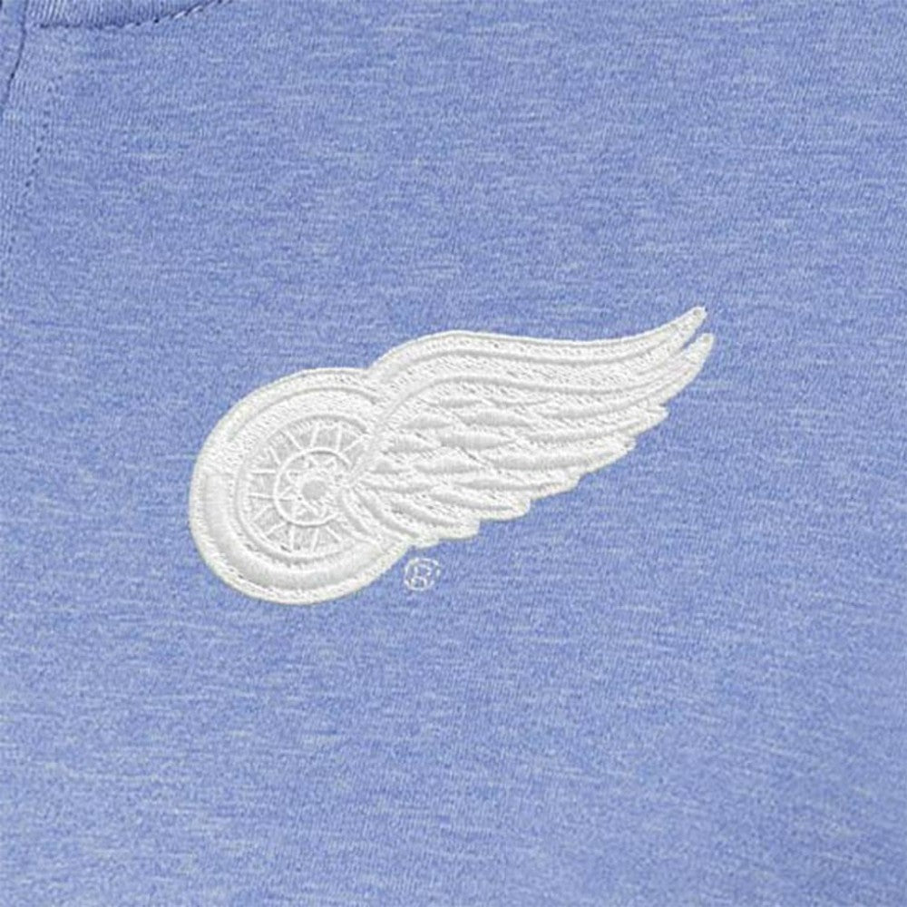 Detroit Red Wings - Antigua Women's White Logo Mentor Quarter-Zip Jacket Lavender