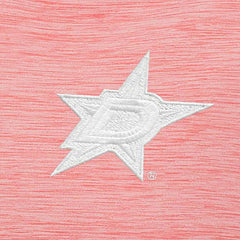 Dallas Stars - Antigua White Logo Bright Quarter-Zip Pullover Coral