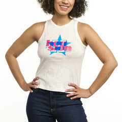 Houston Astros Lusso Women's Lourdes Tank Top Lifestyle