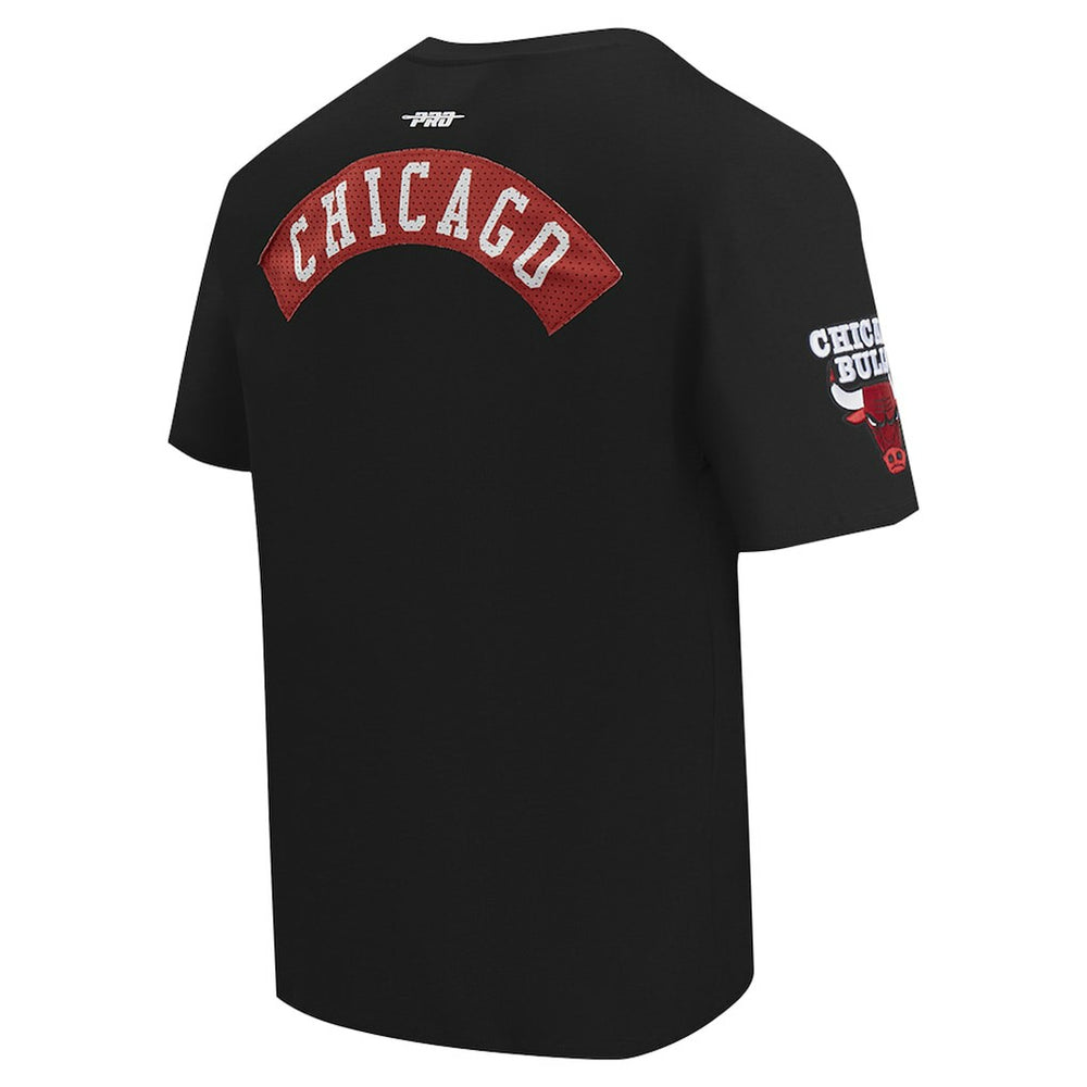 NBA - Chicago Bulls Pro Standard Made To Play Drop Shoulder T-Shirt - Black