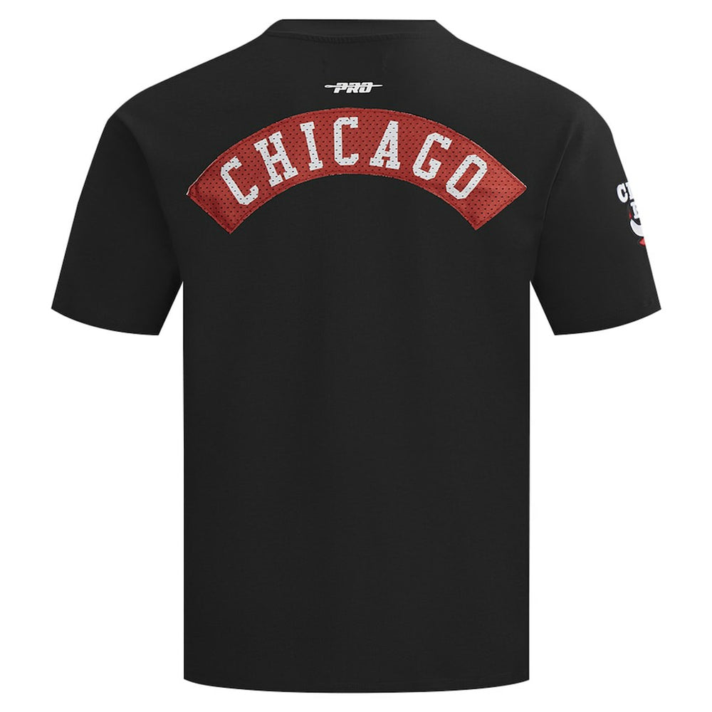 NBA - Chicago Bulls Pro Standard Made To Play Drop Shoulder T-Shirt - Black