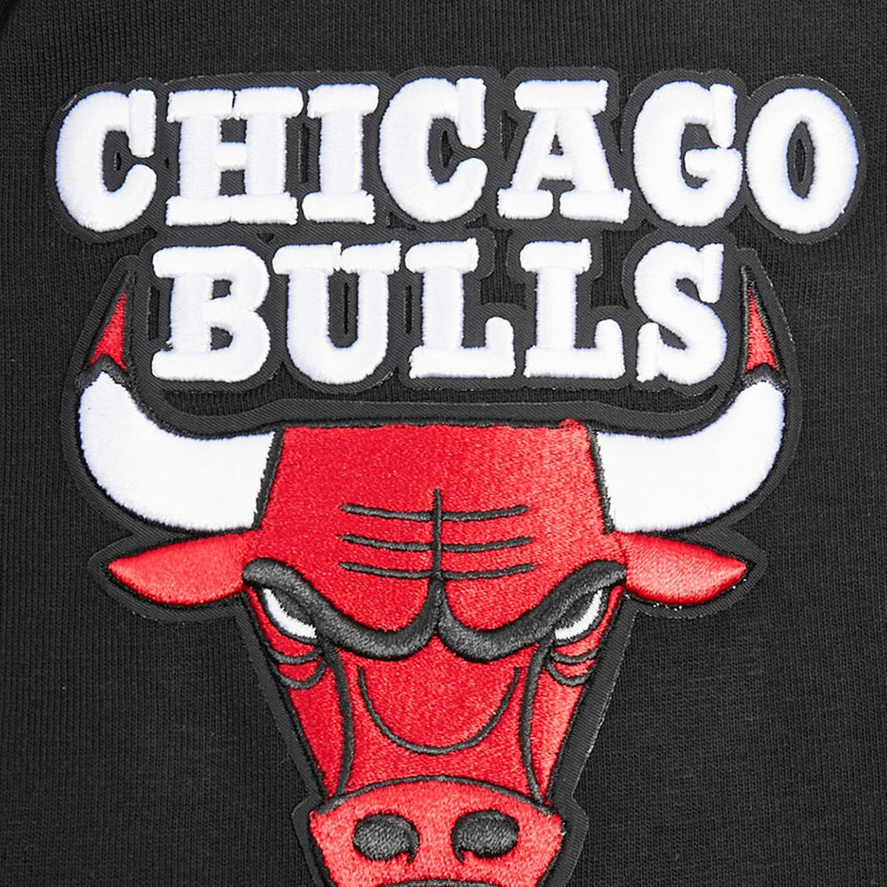 NBA - Chicago Bulls Pro Standard Made To Play Drop Shoulder T-Shirt - Black