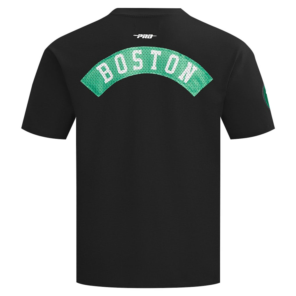 NBA - Boston Celtics Pro Standard Made To Play Drop Shoulder T-Shirt - Black