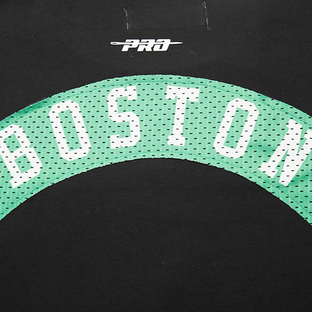 NBA - Boston Celtics Pro Standard Made To Play Drop Shoulder T-Shirt - Black