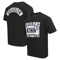 NBA - Brooklyn Nets Pro Standard Made To Play Drop Shoulder T-Shirt - Black