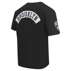 NBA - Brooklyn Nets Pro Standard Made To Play Drop Shoulder T-Shirt - Black
