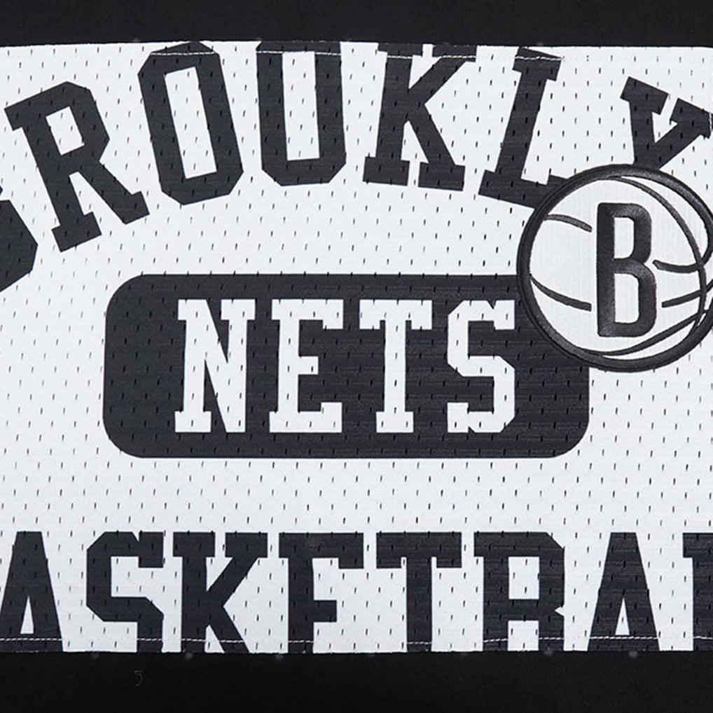 NBA - Brooklyn Nets Pro Standard Made To Play Drop Shoulder T-Shirt - Black
