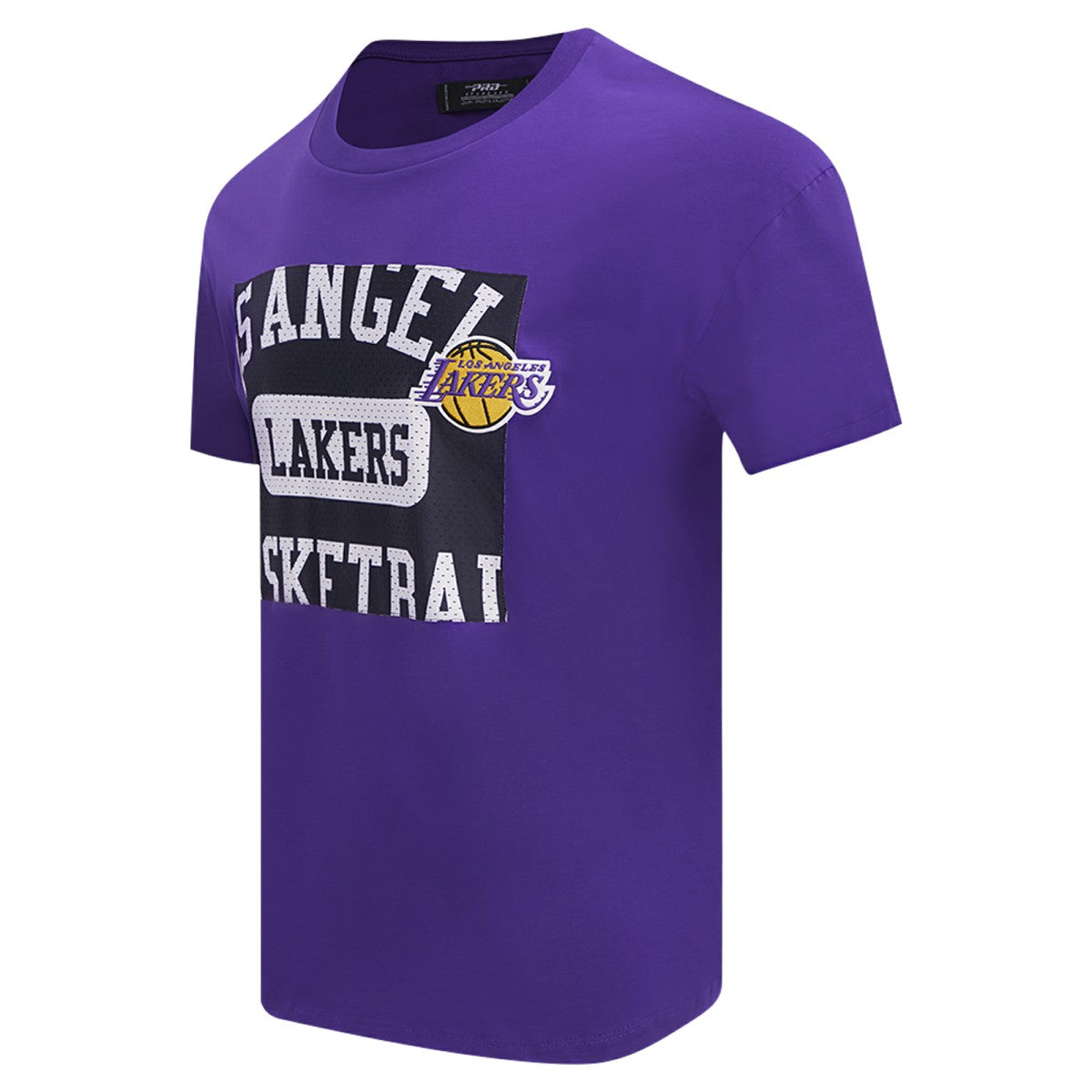NBA - Los Angeles Lakers Pro Standard Made To Play Drop Shoulder T-Shirt - Purple