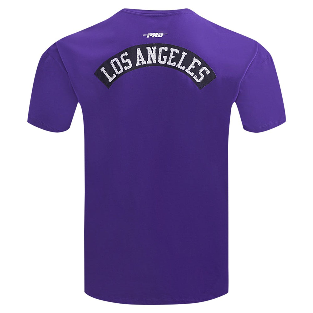 NBA - Los Angeles Lakers Pro Standard Made To Play Drop Shoulder T-Shirt - Purple