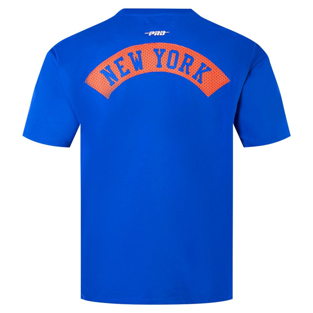 NBA - New York Knicks Pro Standard Made To Play Drop Shoulder T-Shirt - Royal