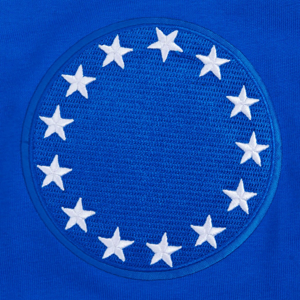 NBA - Philadelphia 76ers Pro Standard Made To Play Drop Shoulder T-Shirt - Royal