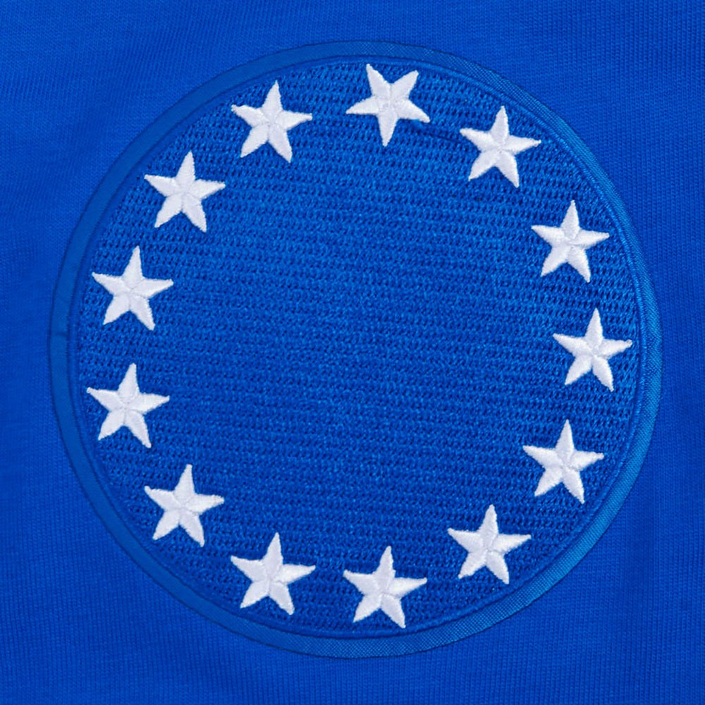 NBA - Philadelphia 76ers Pro Standard Made To Play Drop Shoulder T-Shirt - Royal
