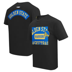 NBA - Golden State Warriors Pro Standard Made To Play Drop Shoulder T-Shirt - Black