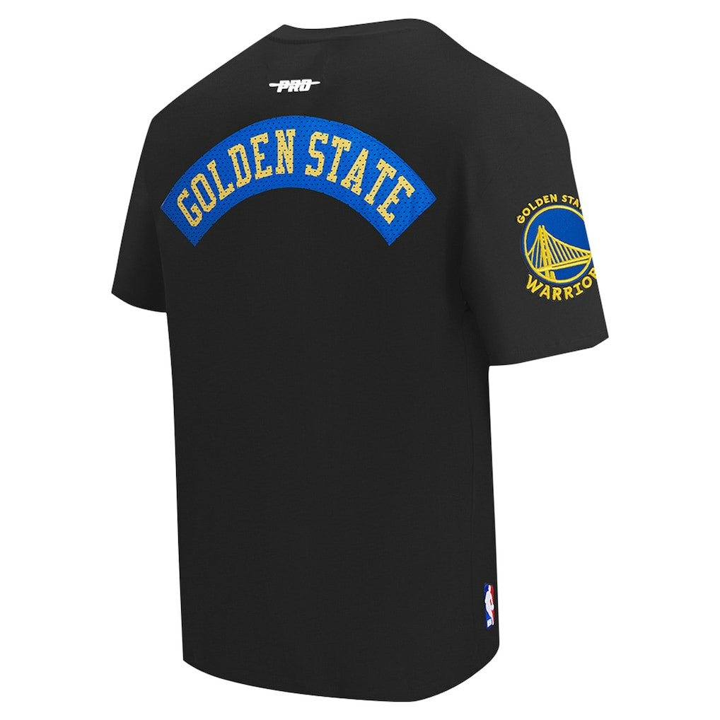 NBA - Golden State Warriors Pro Standard Made To Play Drop Shoulder T-Shirt - Black