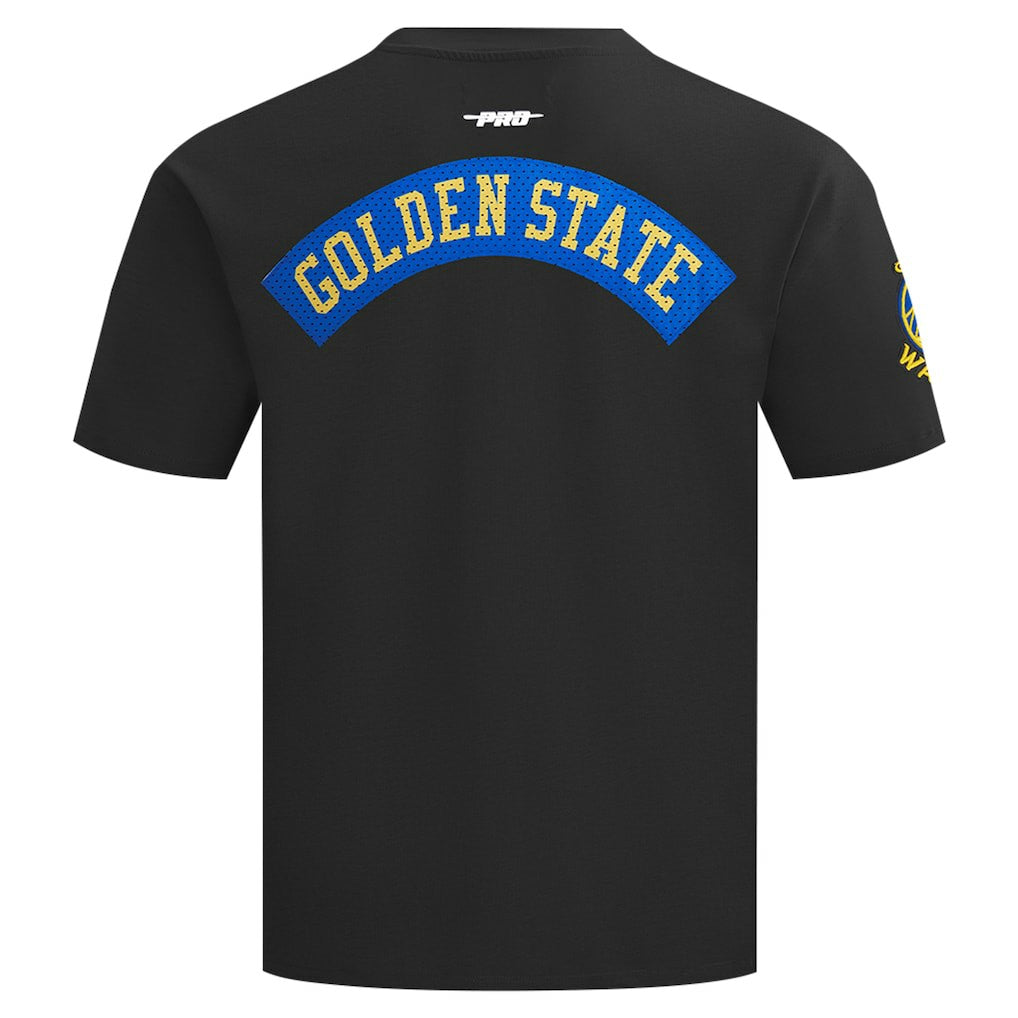 NBA - Golden State Warriors Pro Standard Made To Play Drop Shoulder T-Shirt - Black