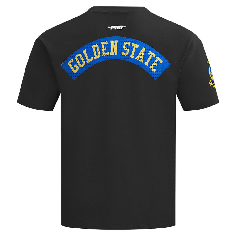 NBA - Golden State Warriors Pro Standard Made To Play Drop Shoulder T-Shirt - Black