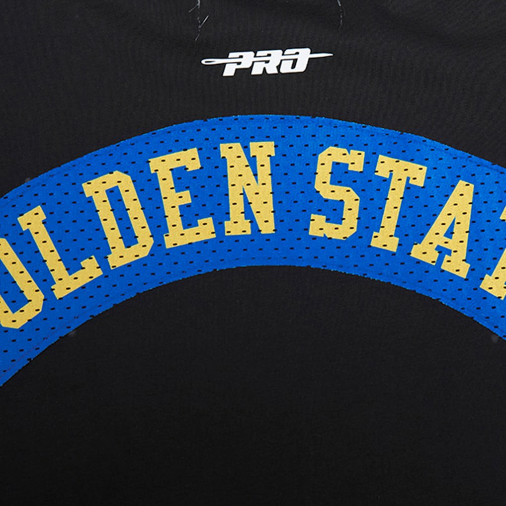 NBA - Golden State Warriors Pro Standard Made To Play Drop Shoulder T-Shirt - Black