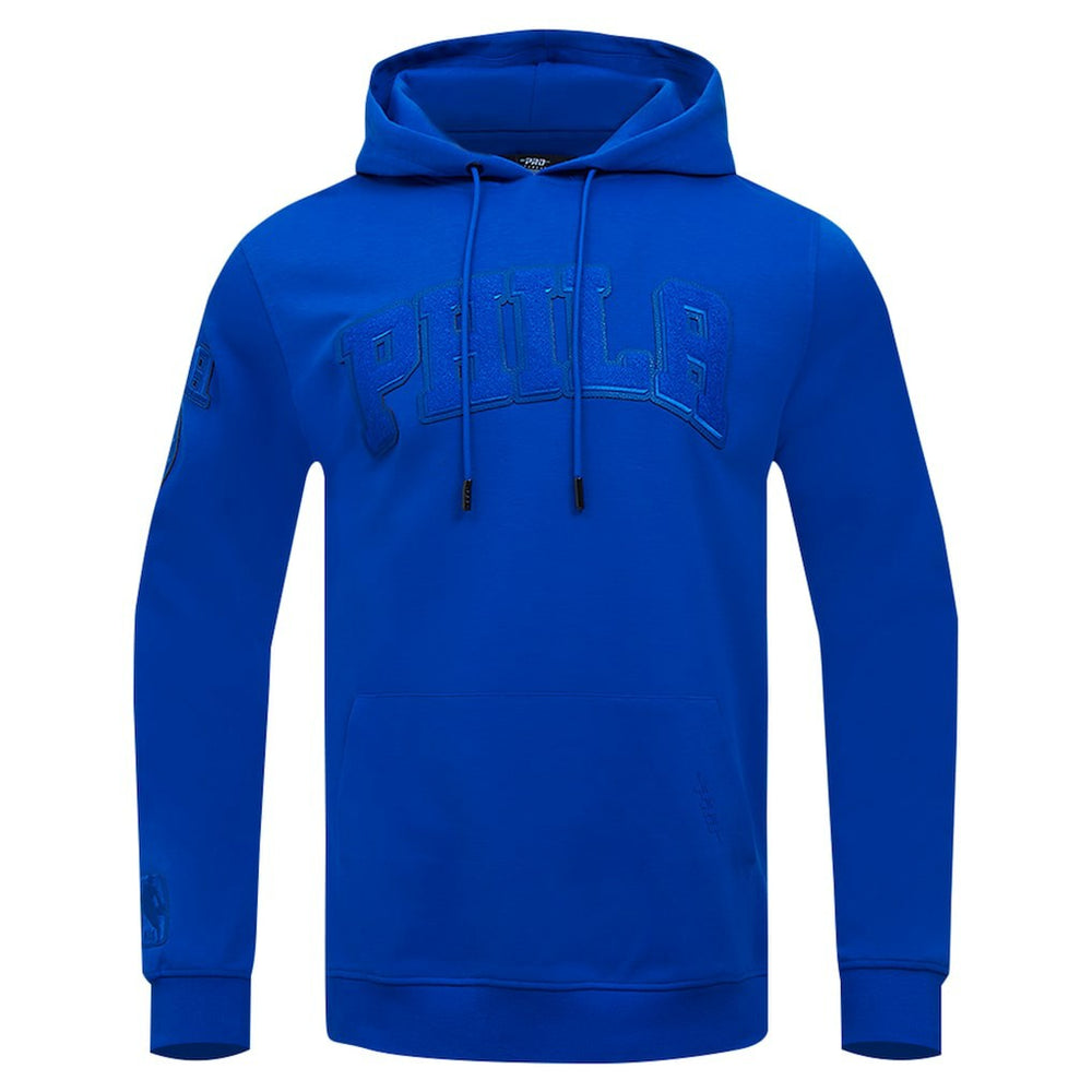 NBA - Philadelphia 76ers Pro Standard Triple Tonal DK Pullover Hoodie Jacket - Royal
