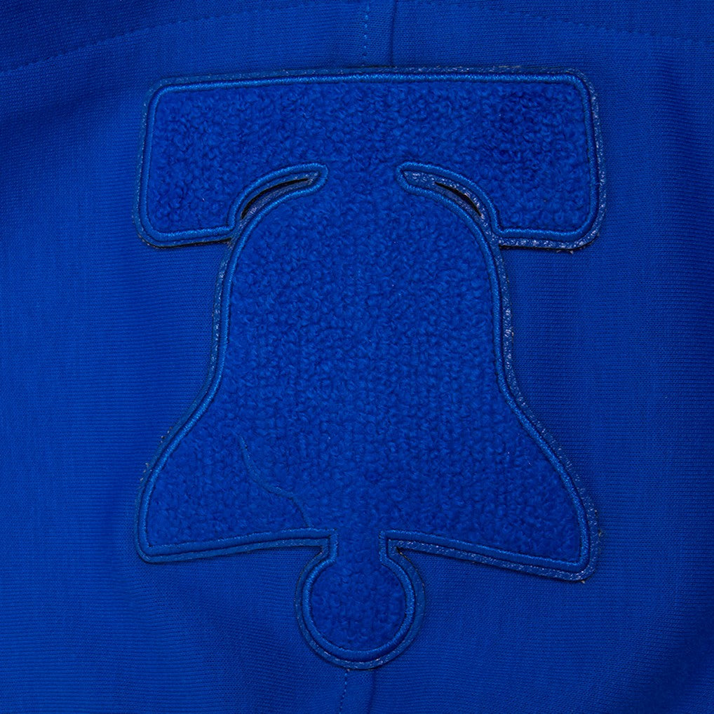 NBA - Philadelphia 76ers Pro Standard Triple Tonal DK Pullover Hoodie Jacket - Royal