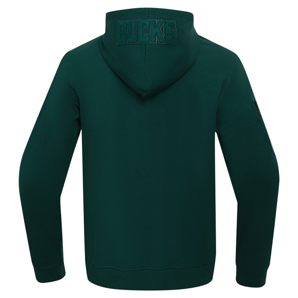 NBA - Milwaukee Bucks Pro Standard Triple Tonal DK Full-Zip Hoodie Jacket - Hunter Green