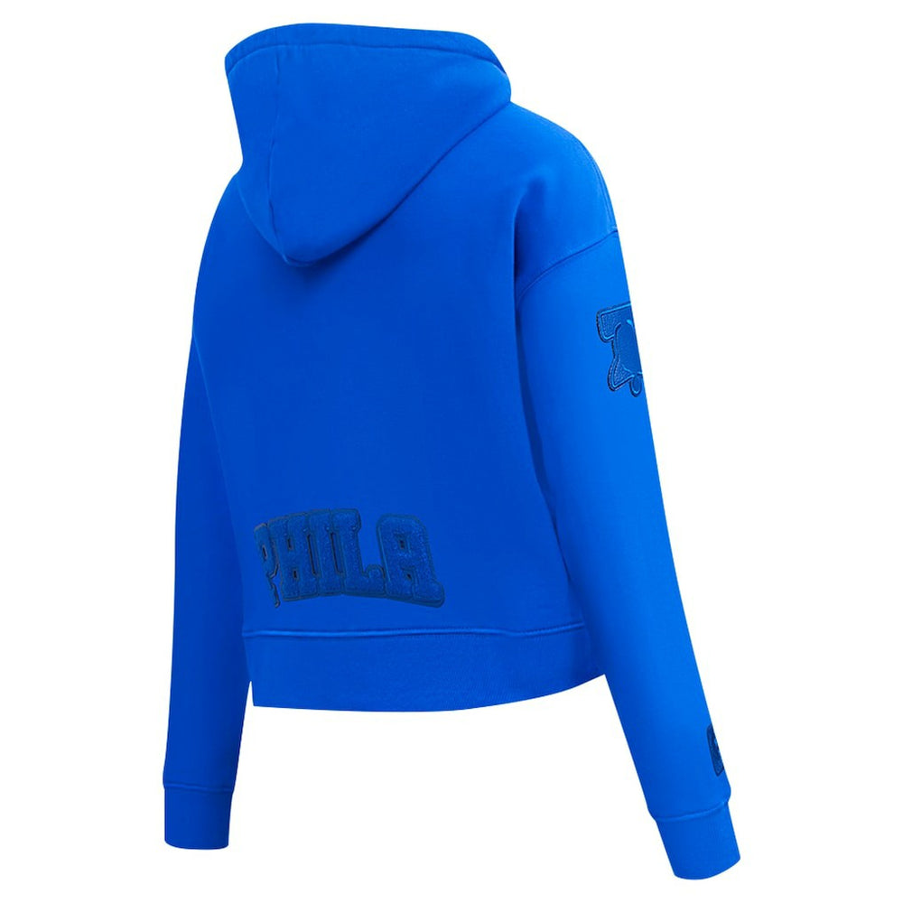 NBA - Philadelphia 76ers Pro Standard Women's Triple Tonal Full-Zip Hoodie - Royal