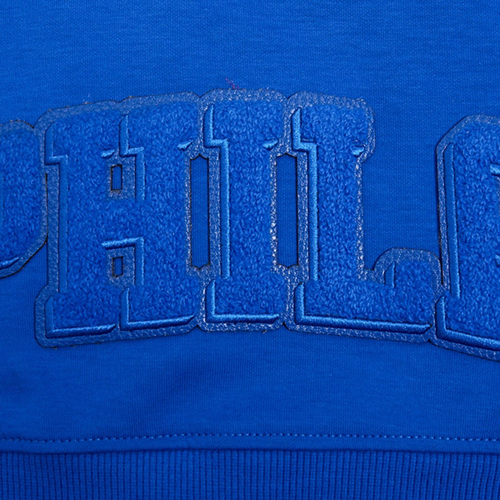 NBA - Philadelphia 76ers Pro Standard Women's Triple Tonal Full-Zip Hoodie - Royal