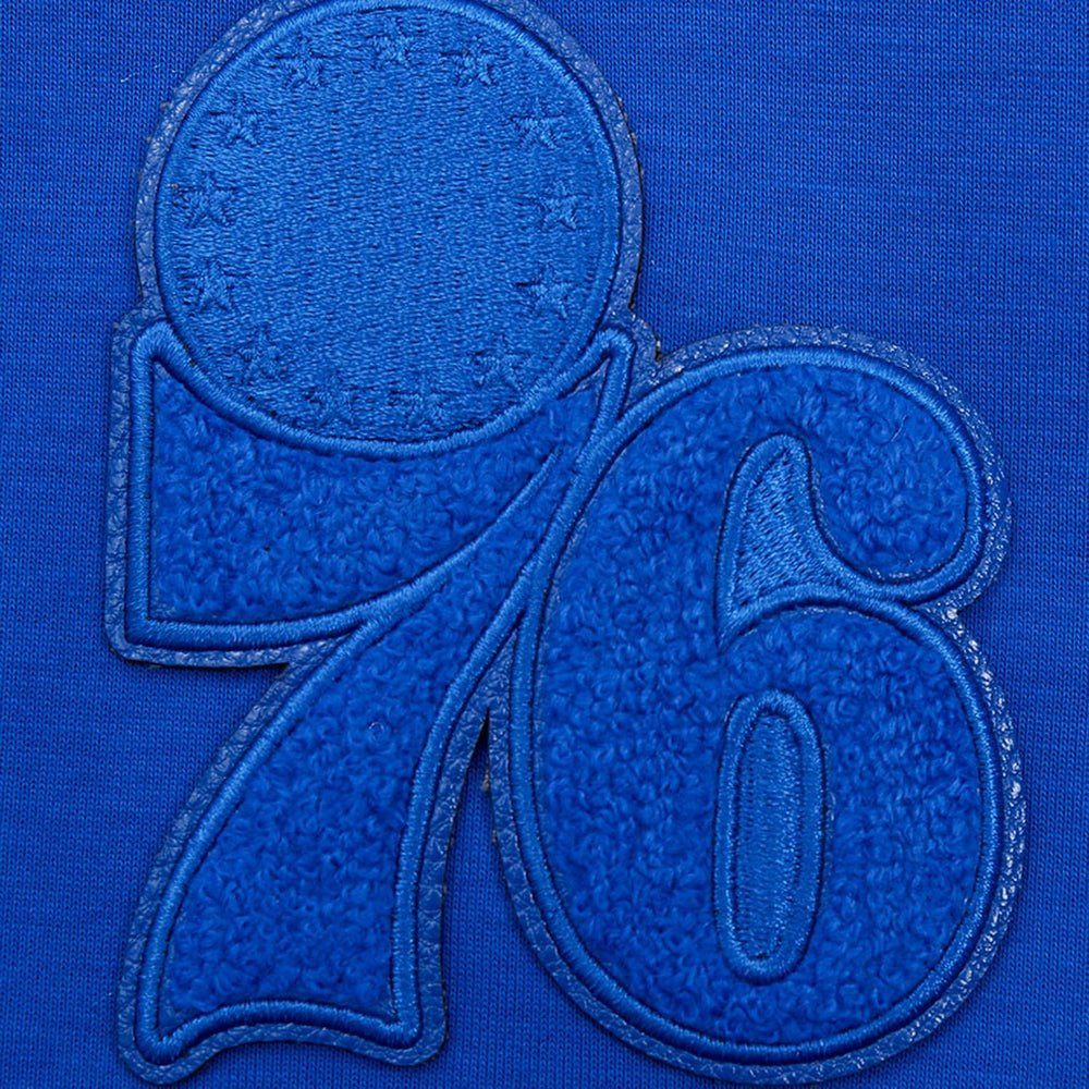 NBA - Philadelphia 76ers Pro Standard Women's Triple Tonal Full-Zip Hoodie - Royal