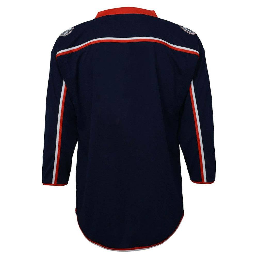 Columbus Blue Jackets Youth Home Replica Jersey - Navy | NHL Jerseys