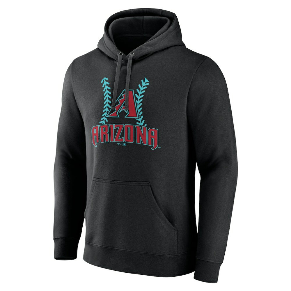 Arizona Diamondbacks Personalized Name & Number Fastball Pullover Hoodie Lifestyle