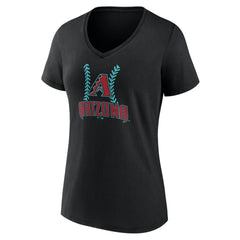 Arizona Diamondbacks Women's Personalized Name & Number Fastball V-Neck T-Shirt discount