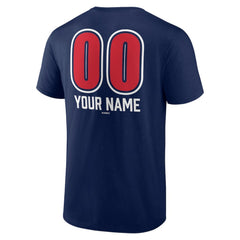 Boston Red Sox Personalized Name & Number Fastball T-Shirt for sale