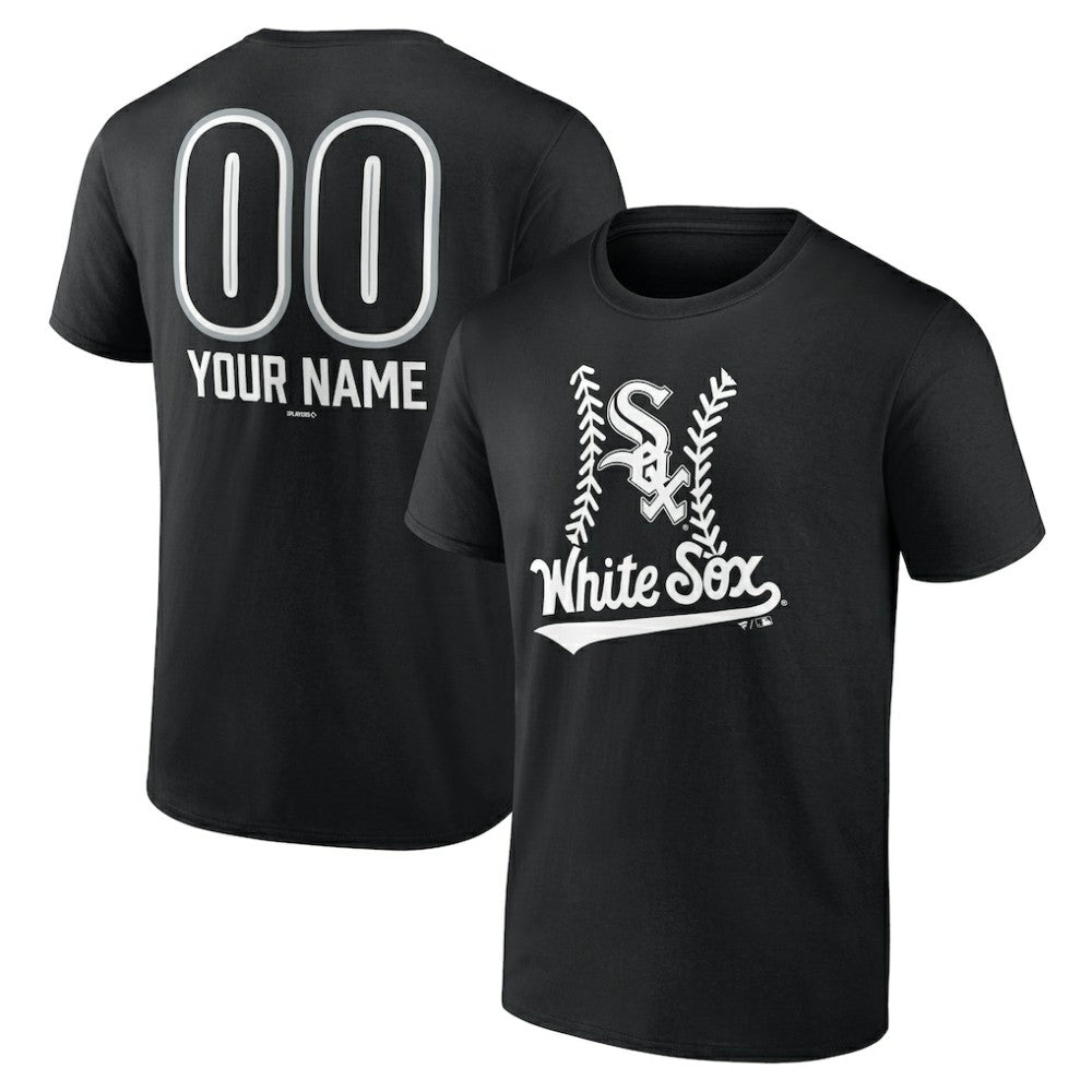 Chicago White Sox Personalized Name & Number Fastball T-Shirt Clearance