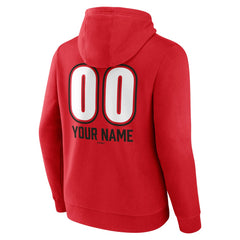 Cincinnati Reds Personalized Name & Number Fastball Pullover Hoodie Lifestyle