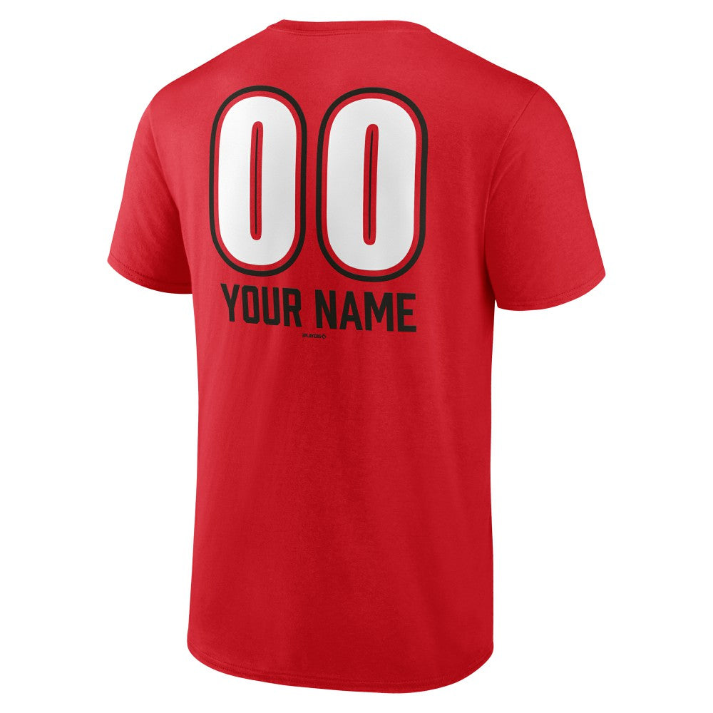 Cincinnati Reds Personalized Name & Number Fastball T-Shirt Near Me