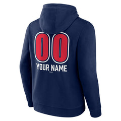 Cleveland Guardians Personalized Name & Number Fastball Pullover Hoodie Clearance