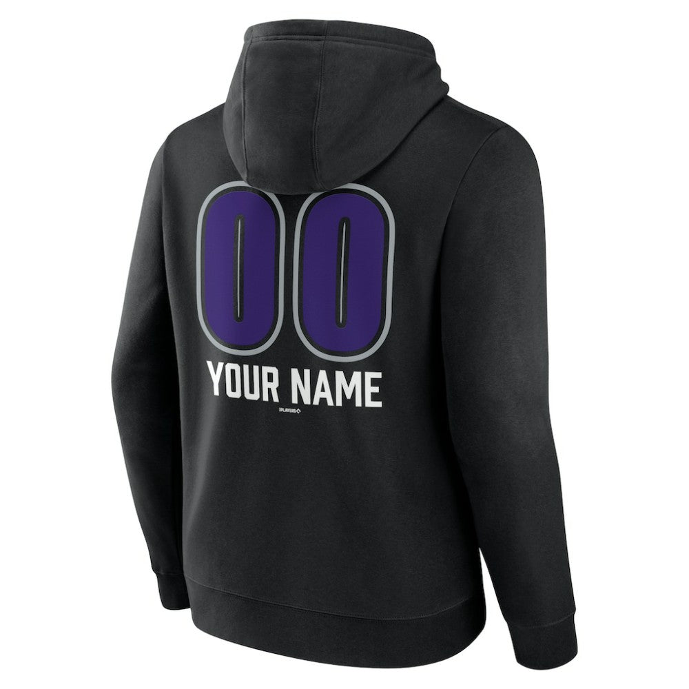 Colorado Rockies Personalized Name & Number Fastball Pullover Hoodie discount