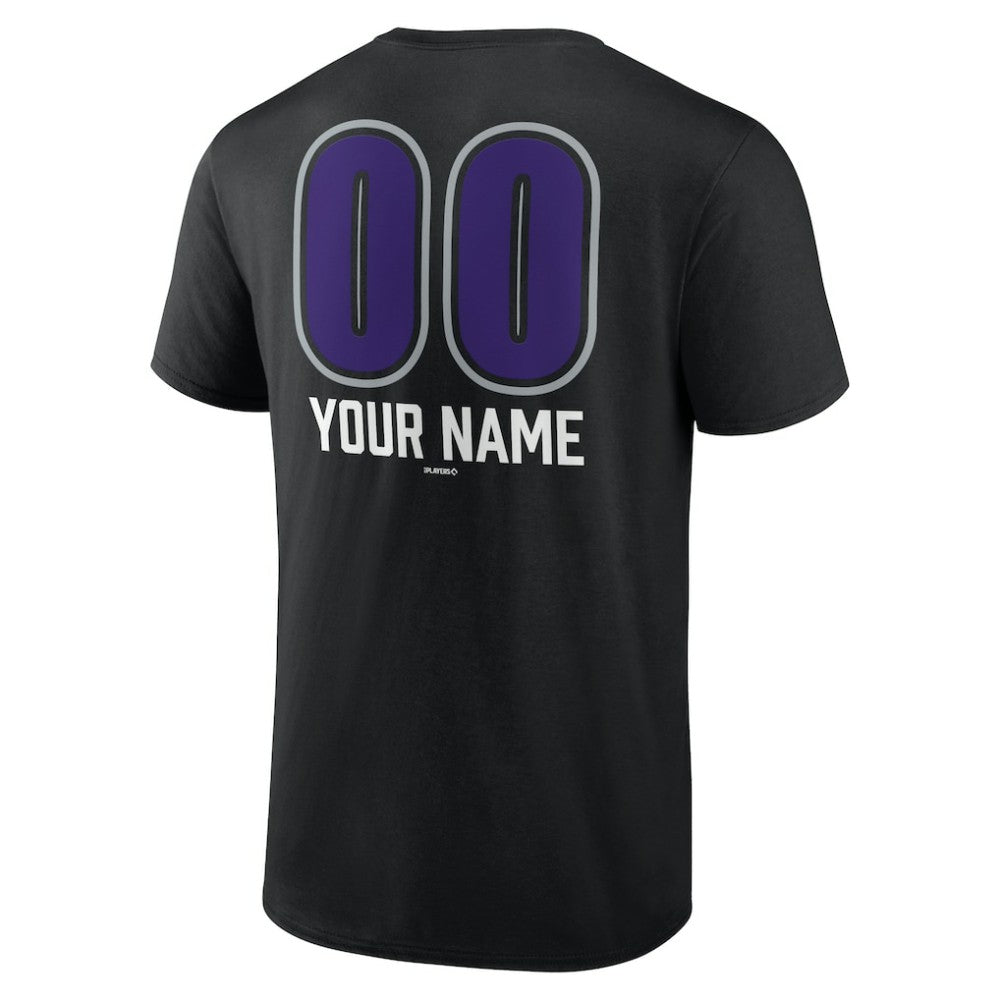 Colorado Rockies Personalized Name & Number Fastball T-Shirt Online