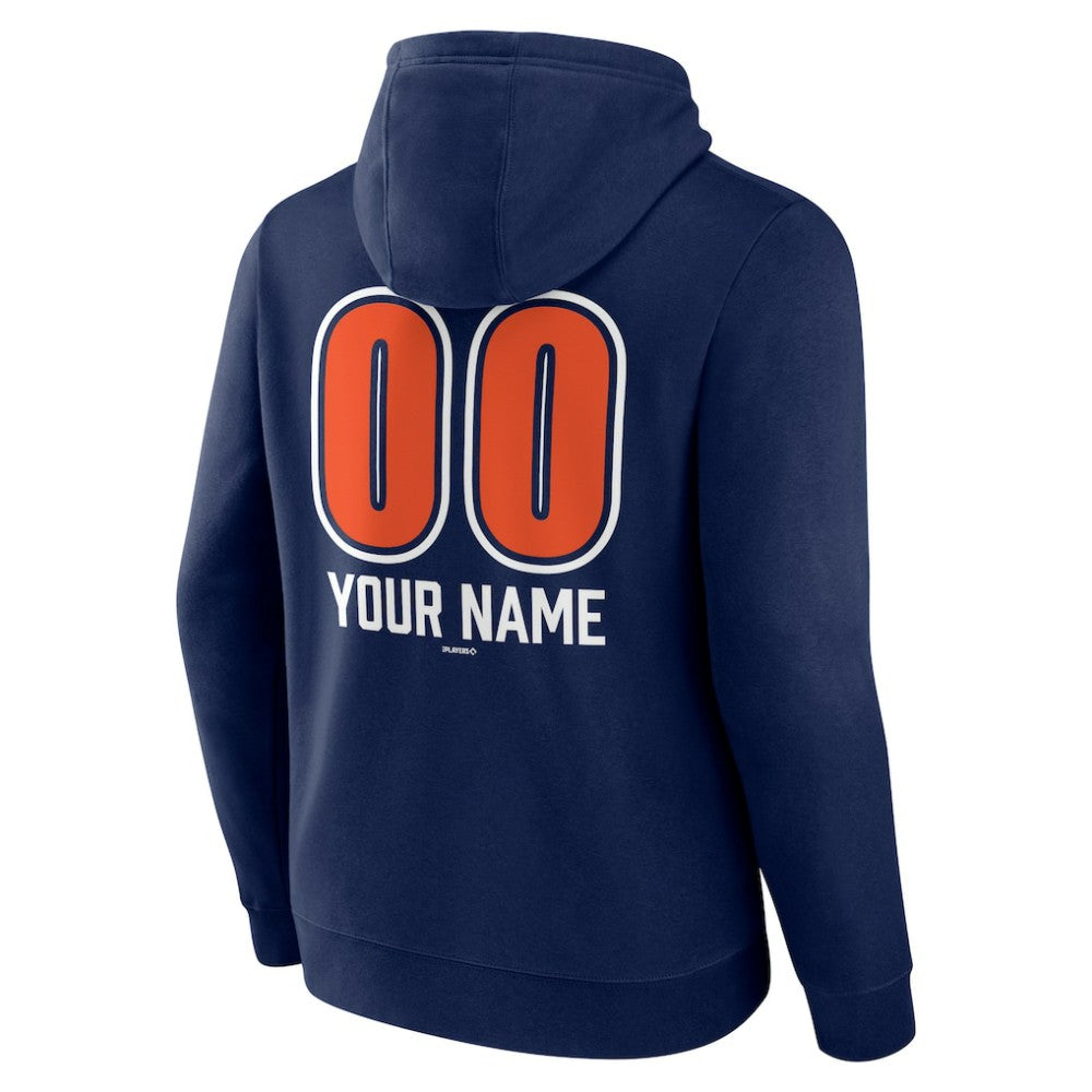 Detroit Tigers Personalized Name & Number Fastball Pullover Hoodie Lifestyle