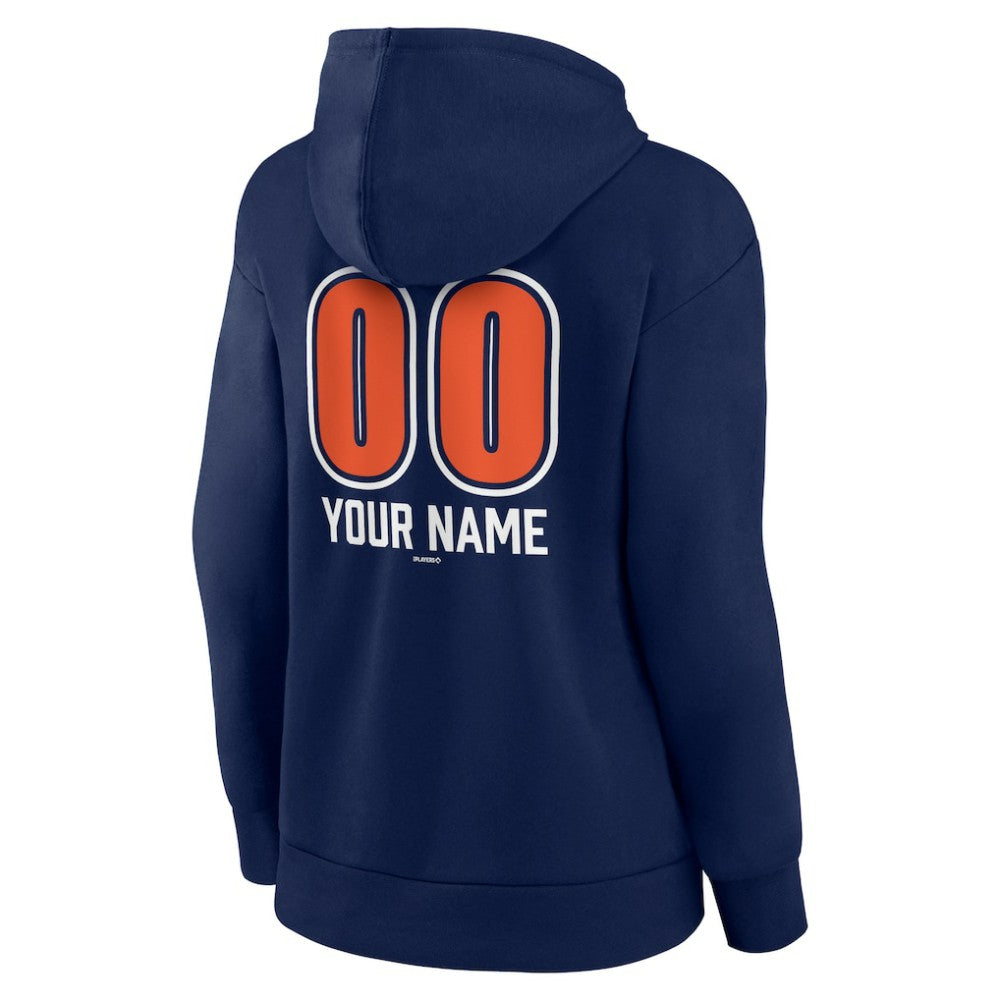 Detroit Tigers Women's Personalized Name & Number Fastball Pullover Hoodie Online